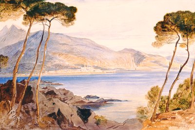 Menton, 1865 de Edward Lear